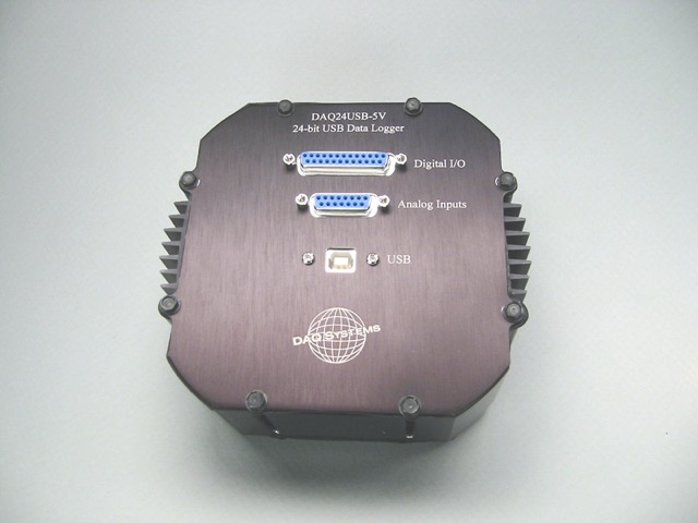 DAQ24USB. inside enclosure