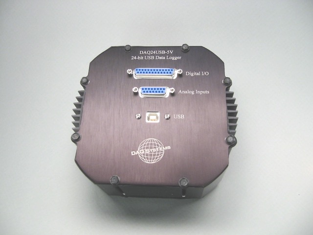 DAQ24USB. inside enclosure